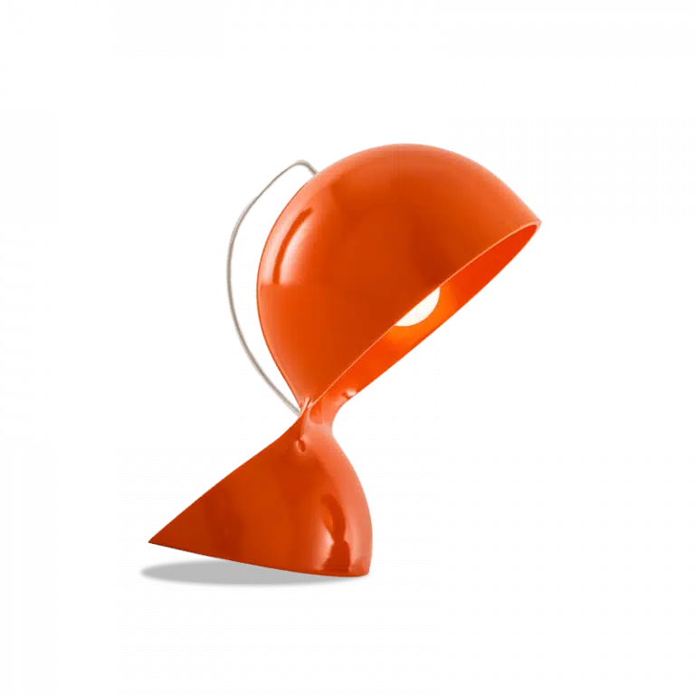 Lampe orange Dalu Artemide