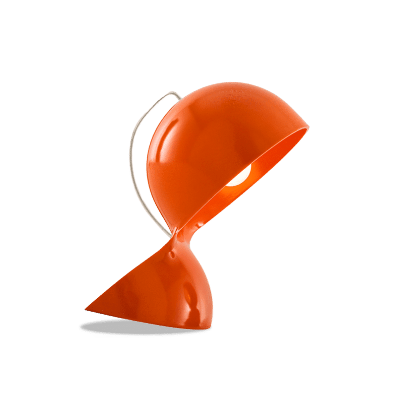 Lampe orange Dalu Artemide
