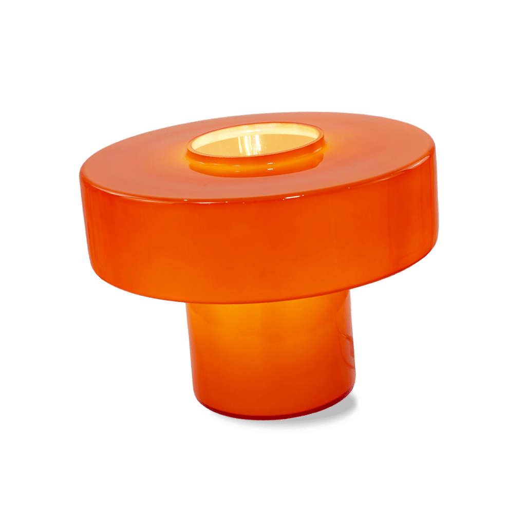 Lampe orange Leroy Merlin