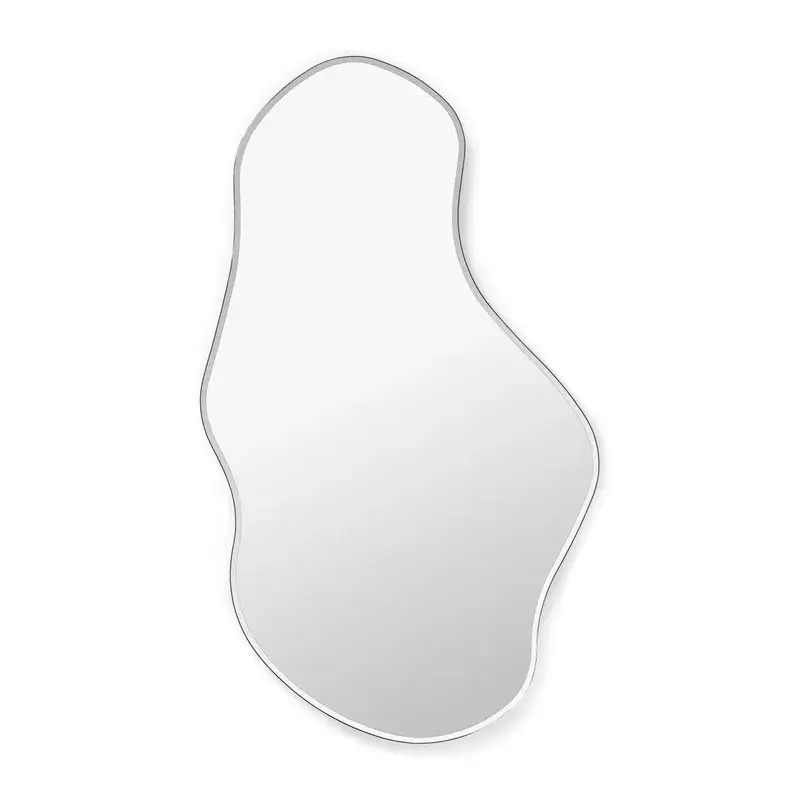 miroir mural pond large chrome fonce ferm living madeindesign